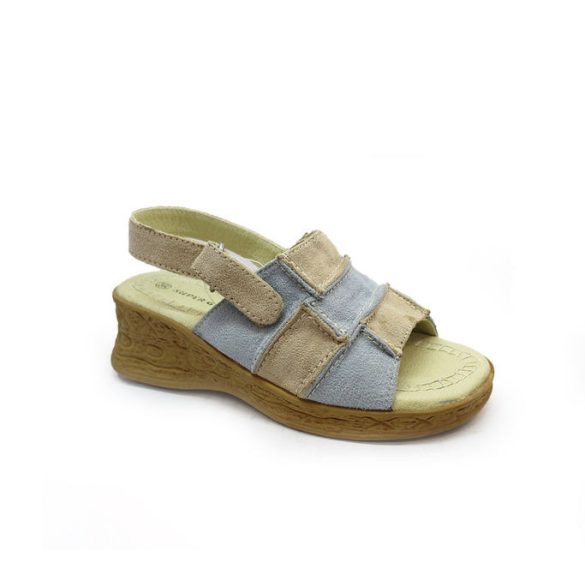 Kiárusítás gyerek szandál-Super Gear - 6412 beige-blue