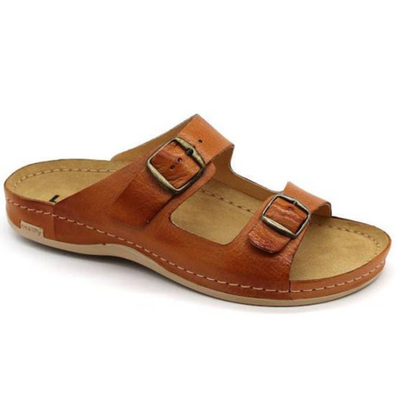 Leon Comfort férfi papucs-703 Brown